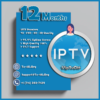 IPTv 12 Months Plan Subscription - IPTV Service Provider