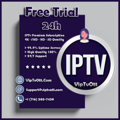 IPTv Free Trial 24H – IPTV Service