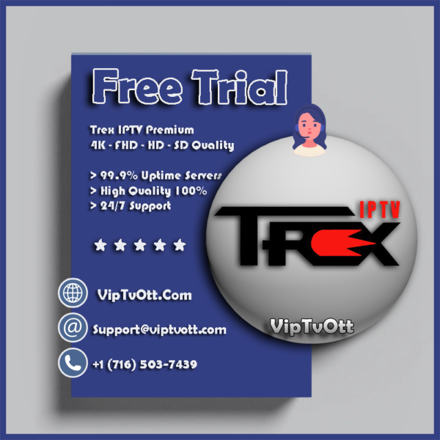 Trex IPTV Free Trial 24H