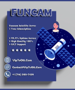 Funcam Satellite Server 1 Year Subscription