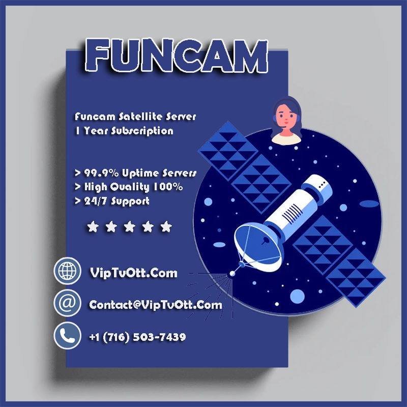Funcam Satellite Server 1 Year Subscription