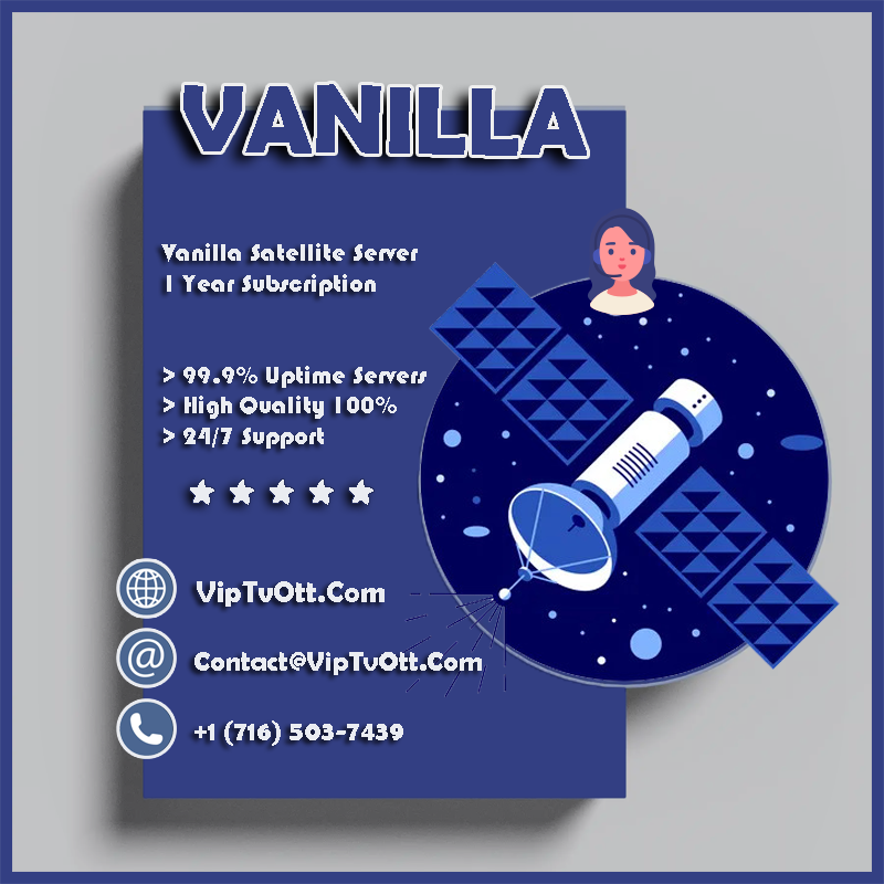 Vanilla Satellite Server 1 Year Subscription
